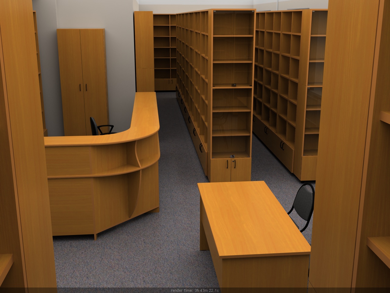 Корпусная мебель для библиотек